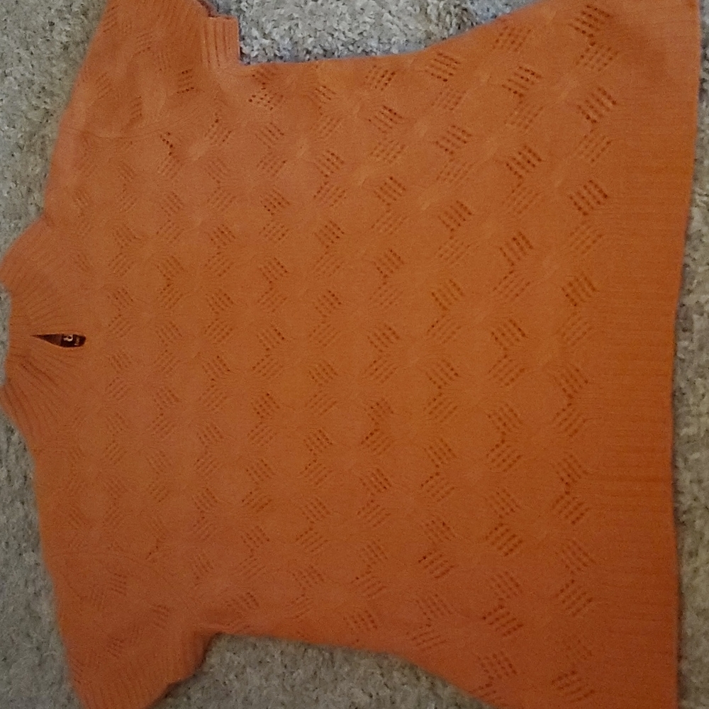 100% Cashmere Perforated Sweater